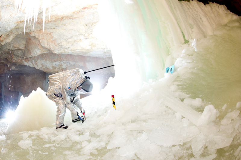 Illustration for article titled In Austria, an ice cave is an earthbound stand-in for Mars